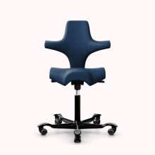 HAG Capisco 8106 Bürostuhl - Bezug in Sonderfarbe Cura Royalblau